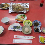 민슈쿠 료칸 마츠모토 - 朝食