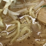 餃子の王将 - 餃子の王将ラーメンのアップ