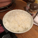 炭火焼肉 だいじゅん - ライス(中盛り)