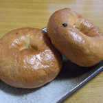 福ベーグル - プレーンとチョコ