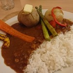 やさい・フルーツcafeミカミ - カレーのアップ