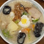 中華亭 - 五目(しお)  大油    950円     2019年1月
      玉子が隠れてたので出しました