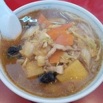 中華亭 - みそラーメン    850円          2018年12月