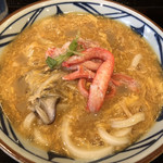 丸亀製麺 - かに玉あんかけ 並