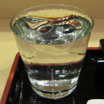 そばの家 ほりぐち - 芋焼酎のロック