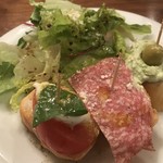 カッフェバ - ブルスケッタ三種盛り