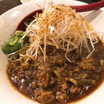 金町製麺 - 汁なし麻婆まぜそば