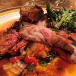 マイユ - 肉料理（ラムチョップ）