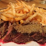 マイユ - アンガス牛 ザブトン マッシュルームバター