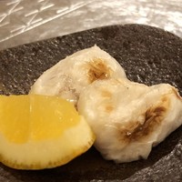 鮨 そえ島 - ◆白子様が登場・・塩の塩梅もよくクリーミーで美味しいこと。