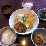 喫茶 むぎ - 魚フライランチ