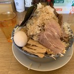 らーめん・つけめん虎心 - 「虎二郎」大〔麺の量 450g〕 930円「大盛 × 2」200円（税込）〔麺の量合計 650g〕「肉増し」300円「味玉」100円（税込）