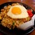 アイリスラーメン - チャーハン目玉焼き