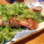 魚河岸ろばた 旬門 - 大山鶏炙り焼き