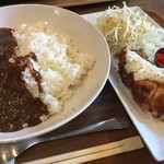 ぢょいふる - チキン南蛮＆牛すじカレー（￥850）