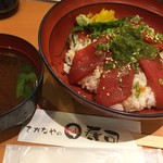 さかなやのmaru寿司 - 本マグロ漬け丼セット（￥1296）