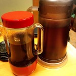 とんかつ檍 - ソースでかっ！