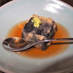 ながほり - 黒胡麻豆腐の天ぷら