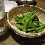 くいもんや 参場火 - とりあえず枝豆