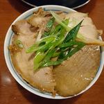 もんど - ごはんの上に、チャーシューをのせて　2018.12