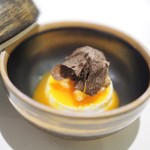 レストランエール - 究極の卵かけご飯（日本産トリュフ、米のムース、玉子）