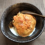 食彩厨房 甚兵衛 - 親がにの温泉卵のせ