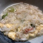 食彩厨房 甚兵衛 - 松葉蟹の雑炊