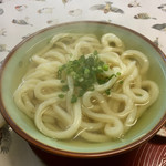 すずめ庵 - 今日は、かけうどん