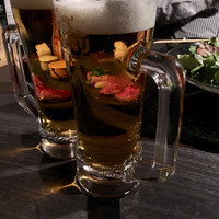 焼肉 にくなべ屋 神戸びいどろ 北野坂店 - 飲み放題の生ビール