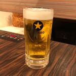 炭火焼肉 羅山 - 黒生ビール