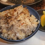 ステーキレストラン 伊奈 - ガーリックライス