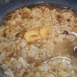 ステーキレストラン 伊奈 - ガーリック茶漬け