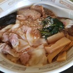 中華そば専門店 麺楽 - ワンタンチャーシュー麺