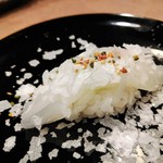 鮨処 多田 - 握り　剣先いか 淡雪塩　※剣先いかNGです