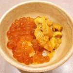 鮨処 多田 - 小鉢　本日の卵かけご飯　