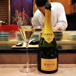 鮨処 多田 - 多田さんと云えば・・・KRUG Grande Cuvée 166 Ème Édition Brut NV