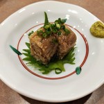 鮨処 多田 - 先付　鮪のスジの煮凝り