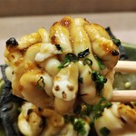 鮨処 多田 - 鱈白子の昆布焼き