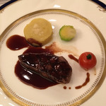 グランドエクシブ軽井沢 - 牛フィレ網焼き メルロー赤ワインソース