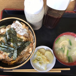 Katsugen - 特選カツ丼(¥900-税込)どんぶりが大きかった^_^