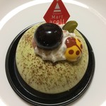 デザートマート アコルト - ピスタチオとチョコのケーキ