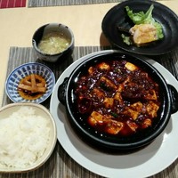 中國菜 心香 - 「四川麻婆豆腐定食」1030円