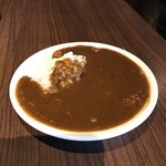 ステーキのあさくま - 牛スジカレー  御飯は超小盛り