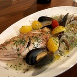 ナガタ店 - 金目鯛のアクアパッツァ