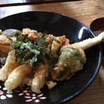 谷町 一味禅 - 海老穴子天丼（￥900）