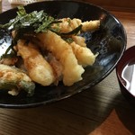谷町 一味禅 - 海老とり天丼（￥900）