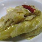 味芳斎 - キャベツ酢漬け