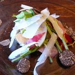 アル フィオーレ - 龍泉洞黒豚の冷菜＠AL FIORE★2008/12