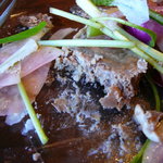 アル フィオーレ - 龍泉洞黒豚パテのアップ＠AL FIORE★2008/12