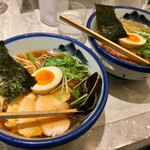 AFURI - 醤油らーめんと塩らーめん 各980円